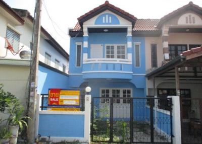 2-story townhouse, corner plot, Soi 8, Sangtawan Village.