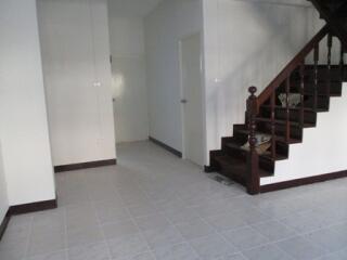 2-story townhouse, corner plot, Soi 8, Sangtawan Village.