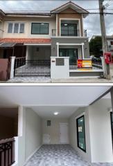 2-storey townhouse, Ban Fah Piyarom Village, Phase 8 (Ruangpruek): renovated