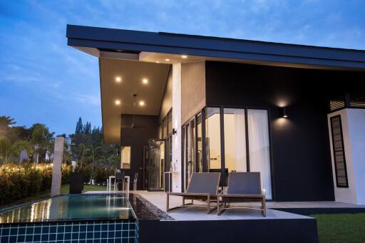 Hua Hin Tranquil Lake Front Private Pool Villa