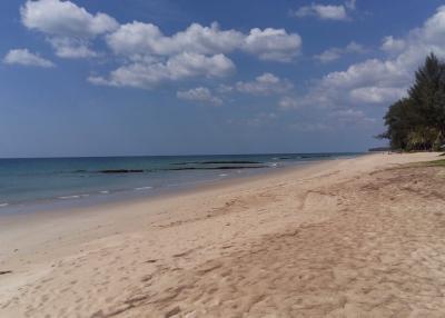 Stunning Natai Beach Front Land