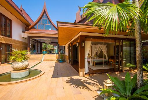 Tropical Thai Style Beachside Villa