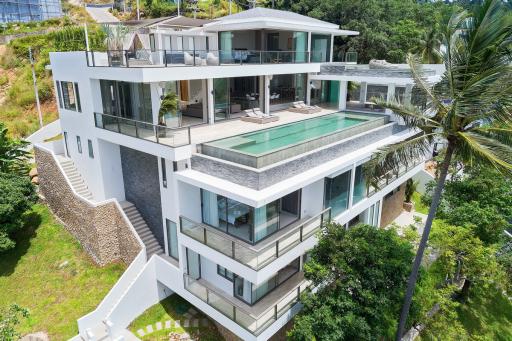 Magnificent Sea View Villa in Chaweng Noi