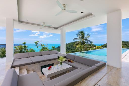 Magnificent Sea View Villa in Chaweng Noi