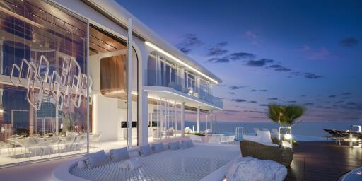 Ultra Sleek Sea View Villa