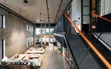 Industrial Bareshell Loft Residence