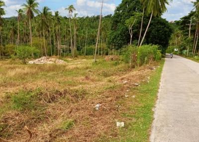 Large plot of flat land Taling Ngam  Koh Samui