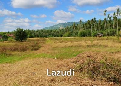 Large plot of flat land Taling Ngam  Koh Samui