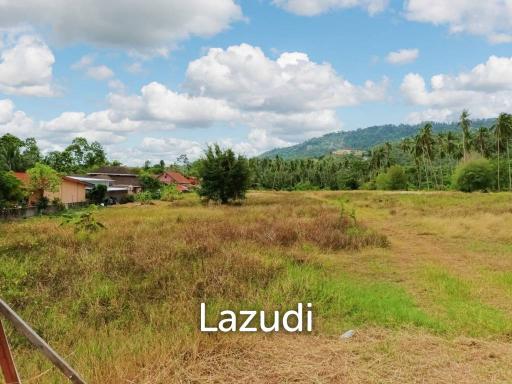 Large plot of flat land Taling Ngam  Koh Samui