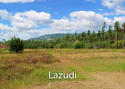 Large plot of flat land Taling Ngam  Koh Samui