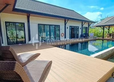 Asian-style 4-Bed Villa near Layan Beach