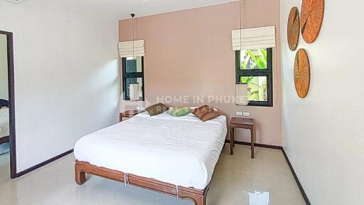 Asian-style 4-Bed Villa near Layan Beach