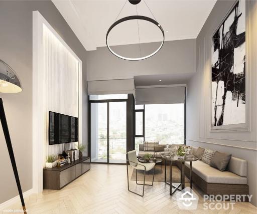 2-BR Condo at Landmark @Mrta Station in Bang Kapi