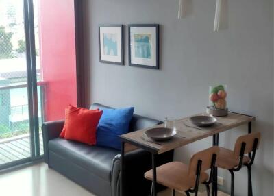 1 bedroom 1 bathroom size 35 sqm. Click Condo Sukhumvit 65 for Rent 13,000THB