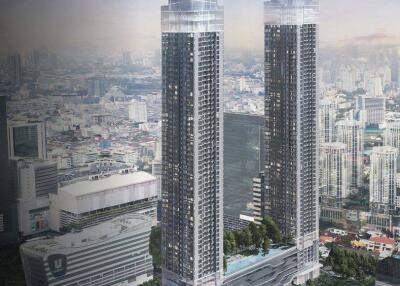 1-BR Condo at One 9 Five Asoke - Rama 9 near MRT Phra Ram 9