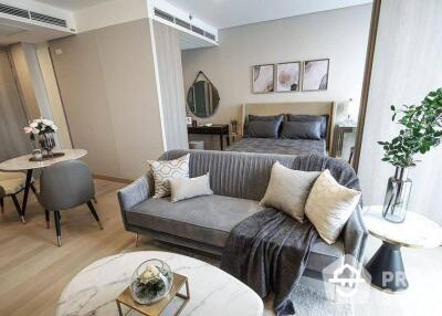 1-BR Condo at Siamese Exclusive Queens near MRT Queen Sirikit National Convention Centre