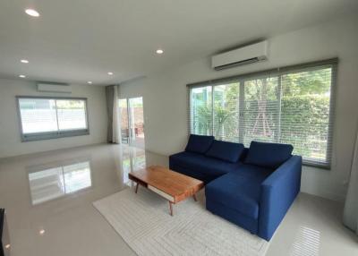 For Rent Bangkok Single House Burasiri Panya-Indra Liap Khlong Song Khlong Sam Wa