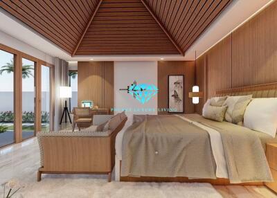 2 Bedrooms Pool Villa at Rawai, Phuket. 10 min to the beach.