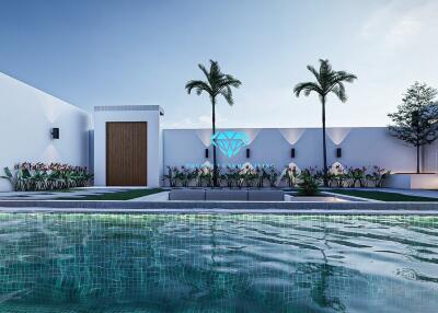 2 Bedrooms Pool Villa at Rawai, Phuket. 10 min to the beach.