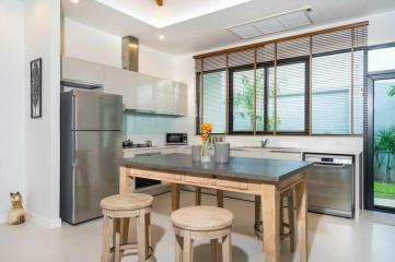 Furnished 3 Bedroom Villa with private swimming pool and garden in Bangtao Beach, Phuket, Thailand
