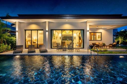 Furnished 3 Bedroom Villa with private swimming pool and garden in Bangtao Beach, Phuket, Thailand