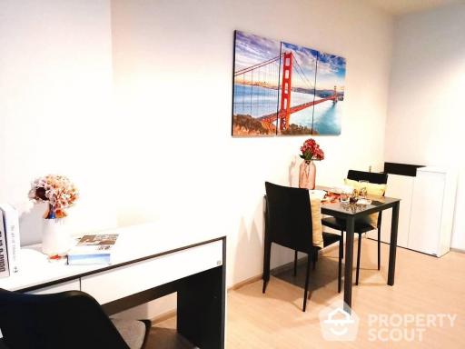 1-BR Condo at Life Asoke - Rama 9 near MRT Phra Ram 9