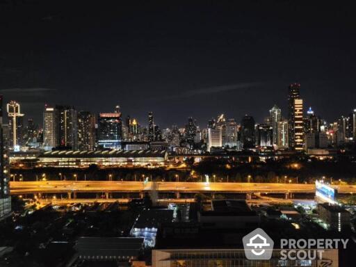 2-BR Condo at A Space Asoke-Ratchada near MRT Phra Ram 9