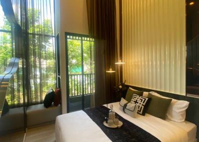 2-BR Duplex at Soho Bangkok Ratchada near MRT Huai Khwang