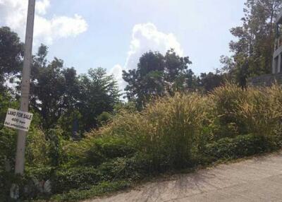 400 Sqm. Land listed for ฿ 4,500,000.