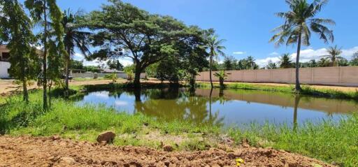 Big land for sale with a 2-Storey house