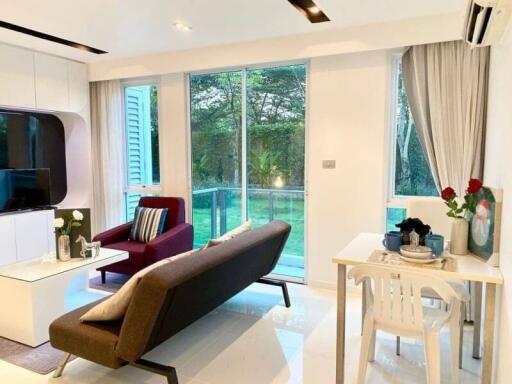 Condo with 2 bedrooms in the heart of Pattaya