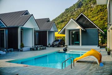 Pool Villa Resort for Sales Ao Noi, Prachuap Khiri Khan Province, "The Chill Villa & Cafe" 150