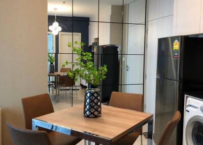 2-BR Condo at Noble Revolve Ratchada 2 near MRT Thailand Cultural Centre (ID 556363)