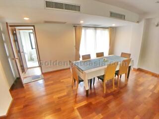 3-bedrooms in quite lowrise close to Phrom Phong BTS