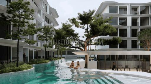 BAN7445: Beachfront One Bedroom Apartment, Bang Tao