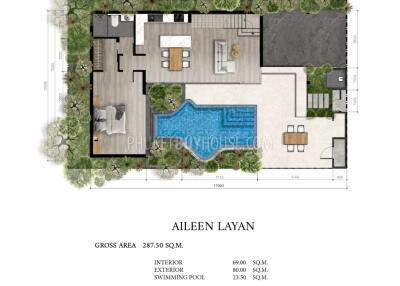 LAY7439: Three or Four Bedroom Pool Villa in Layan area