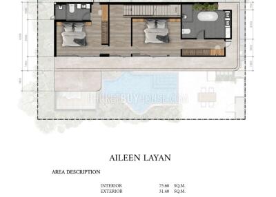 LAY7439: Three or Four Bedroom Pool Villa in Layan area