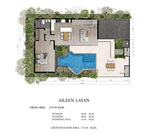 LAY7439: Three or Four Bedroom Pool Villa in Layan area