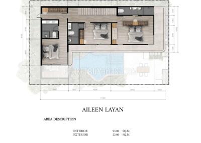 LAY7439: Three or Four Bedroom Pool Villa in Layan area