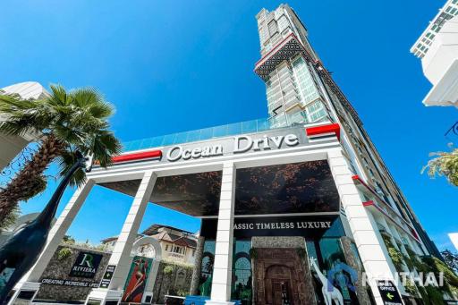 ขายด่วน ห้องใหม่ เฟอร์นิเจอร์ครบ  Riviera Ocean Drive