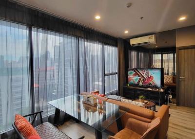 For RENT : Ideo Mobi Asoke / 2 Bedroom / 1 Bathrooms / 55 sqm / 38000 THB [R12081]