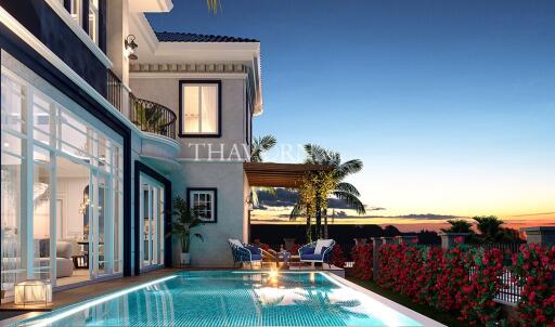 House For sale 3 bedroom 370 m² with land 395 m² in Above Element Villa, Phuket