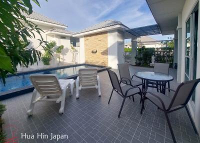 2 Bedroom Pool Villa for Rent in Hua Hin Close To Black Mountain Golf Course and Hua Hin International School