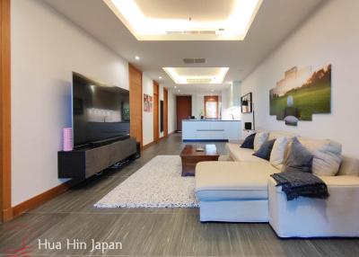 Recently Renovated 2 BDRM Golf View Unit for Sale On Black Mountain Golf in Hua Hin (Freehold, Fully Furnished)