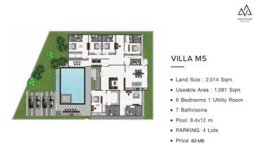 M Mountain Grand Villa - 6 Bed 7 Bath