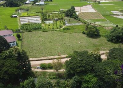 Land for sale with mountain view in Mae On, San Kamphaeng, Chiang Mai