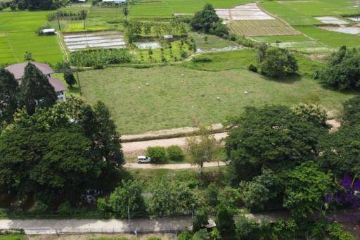 Land for sale with mountain view in Mae On, San Kamphaeng, Chiang Mai