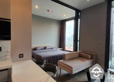 1-BR Condo at The Esse@Singha Complex near MRT Phetchaburi