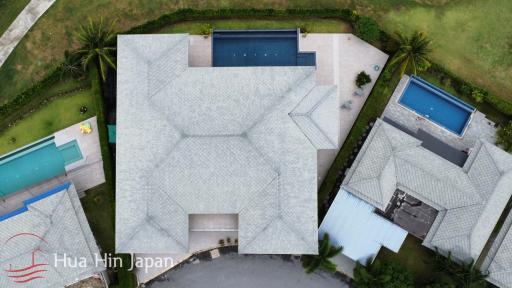 4+ Bedroom Executive Mansion On Black Mountain Golf Course for Sale in Hua Hin (2 x Full Membership Included)