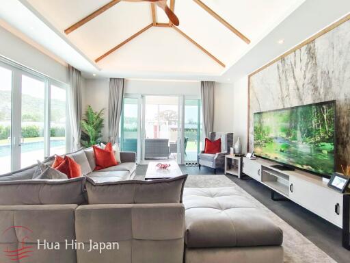 Expansive 3-Bedroom Pool Villa Available for Sale in Hua Hin, within a Sustainable Residential Development near Black Mountain (Off Plan)
